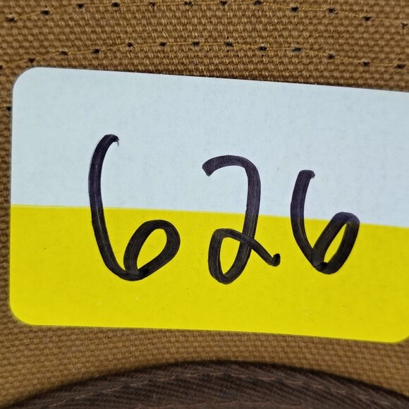 Duck Head Mesh Hat Cap Strap Back Brown Sanforized Patch Logo Trucker Mens - Picture 12 of 12